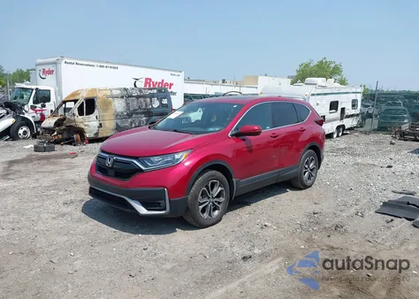 2022 Honda Cr-V Awd Ex из США, поврежденный, VIN 2HKRW2H51NH671396